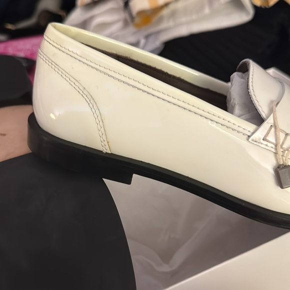 Boemos Italian White Loafers EU 37 Size 7 NIB Designer Luxury - Picture 6 of 6
